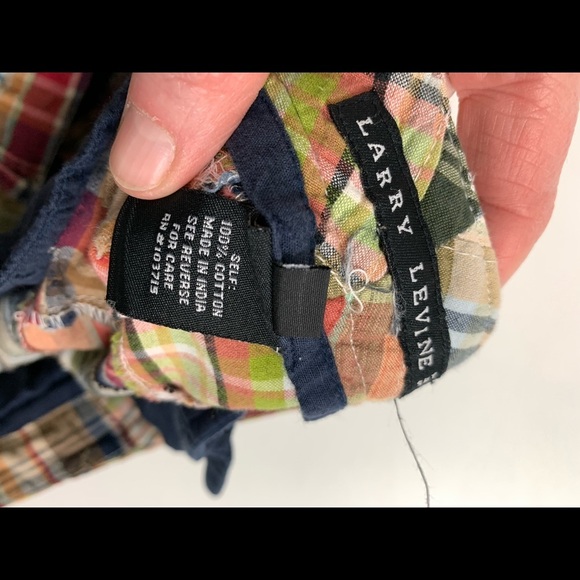 LARRY Levine Patchwork Mini Skirt Size Small - Picture 3 of 7